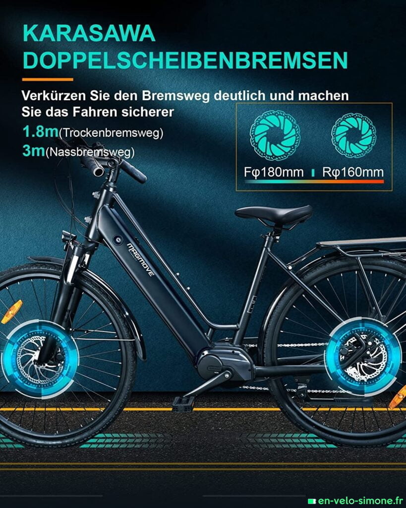 Test et Avis du vélo électrique Magmove - Test & Avis 6 Meilleur vélo de ville électrique - Magmove - En-velo-simone.fr