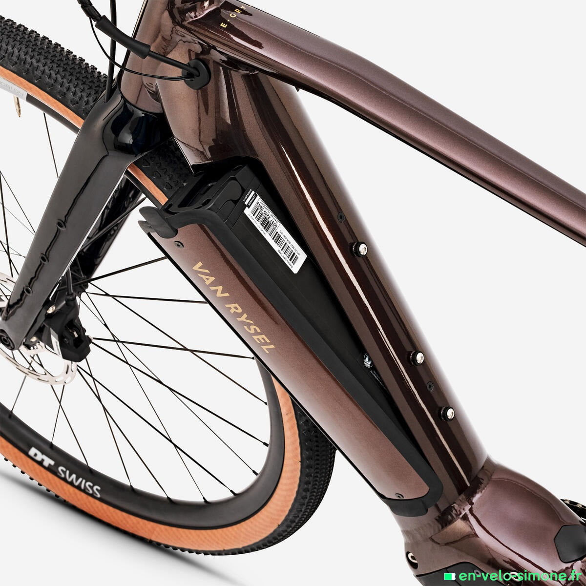 Van Riel Velo Test Et Avis Du Vélo De Gravel électrique Van Rysel E-GRVL AF MD