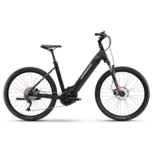 VTC Électrique Haibike Trekking 6 Cross Low Shimano Deore 10V 630 Wh 275 Noir 2023_Comparateur meilleur vélo électrique