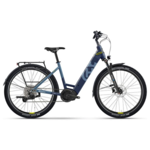 VTC Electrique Husqvarna Crosser 2 Wave Shimano DeoreCues 11V 625Wh 275 Bleu 2024_Comparateur meilleur vélo électrique