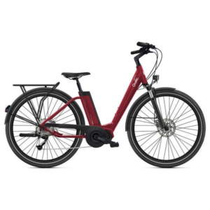 VTC Électrique O2 Feel iVog Explorer Boost Univ 41 Shimano Altus 9V 360 Wh 275 Rouge Grenat_Comparateur meilleur vélo électrique