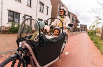 meilleur vélo électrique - en-velo-simone.fr - Test et Avis du vélo cargo électrique biporteur Btwin F900 E