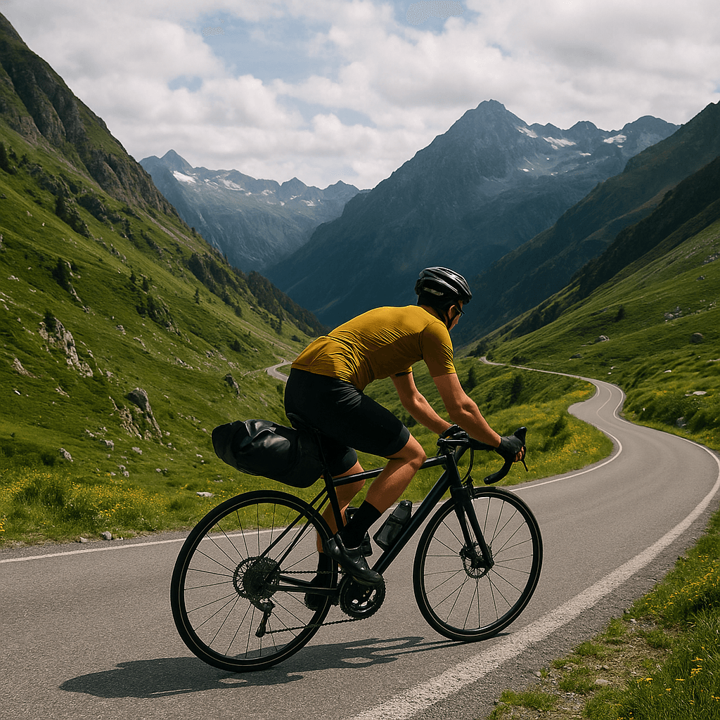 La traversée intégrale des Pyrénées à vélo - Cyclotourisme 1 La traversée intégrale des Pyrénées à vélo - en-velo-simone.fr