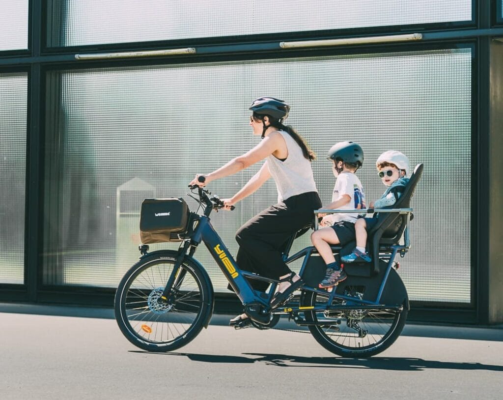 Test et avis du vélo cargo électrique Yuba Boda Boda - meilleur vélo électrique - en-velo-simone.fr