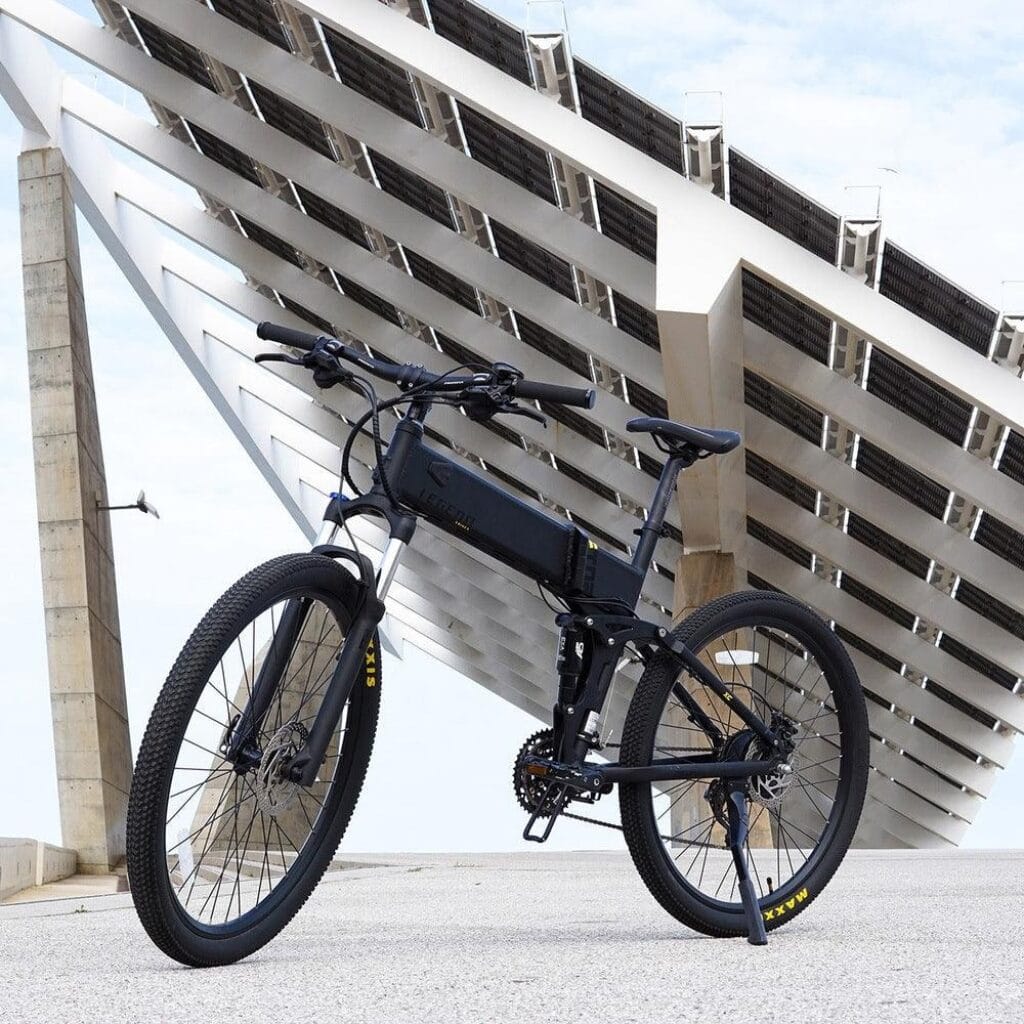 Test et Avis du VTT électrique pliant Legend Etna SR - Meilleur vélo électrique - en-velo-simone.fr