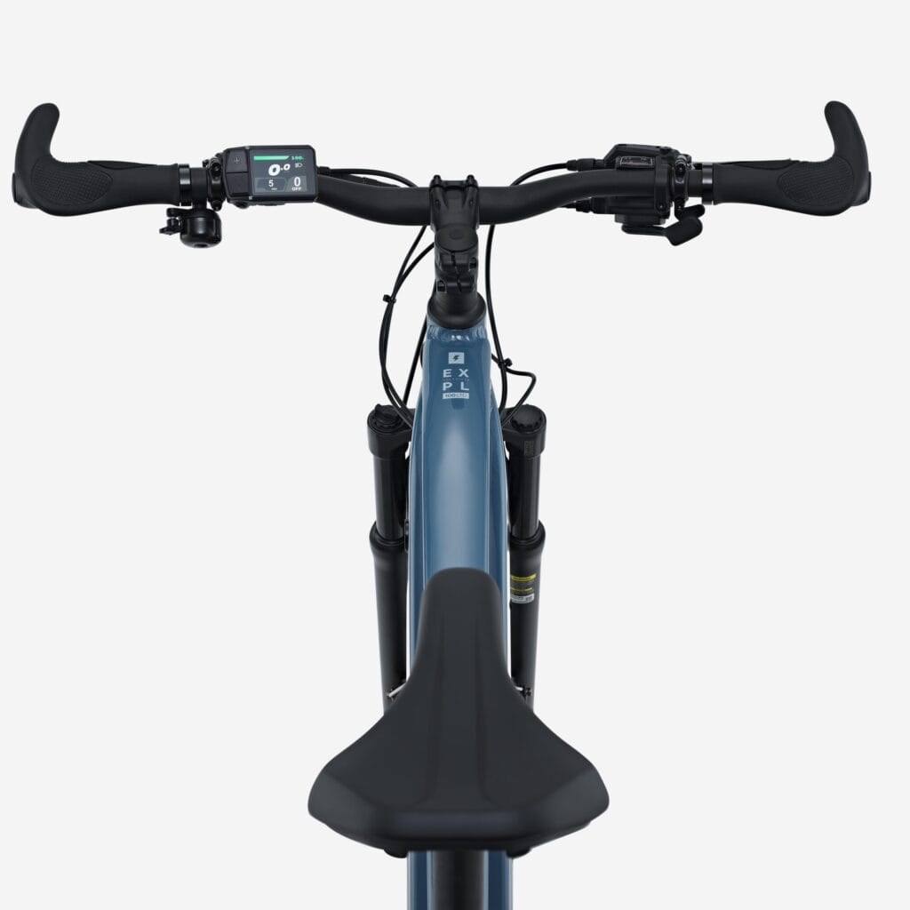 Test et Avis du VTC électrique Rockrider E-EXPL 100 LTD - Test & Avis 6 Rockrider E-EXPL 100 LTD - meilleur vélo électrique - en-velo-simone.fr