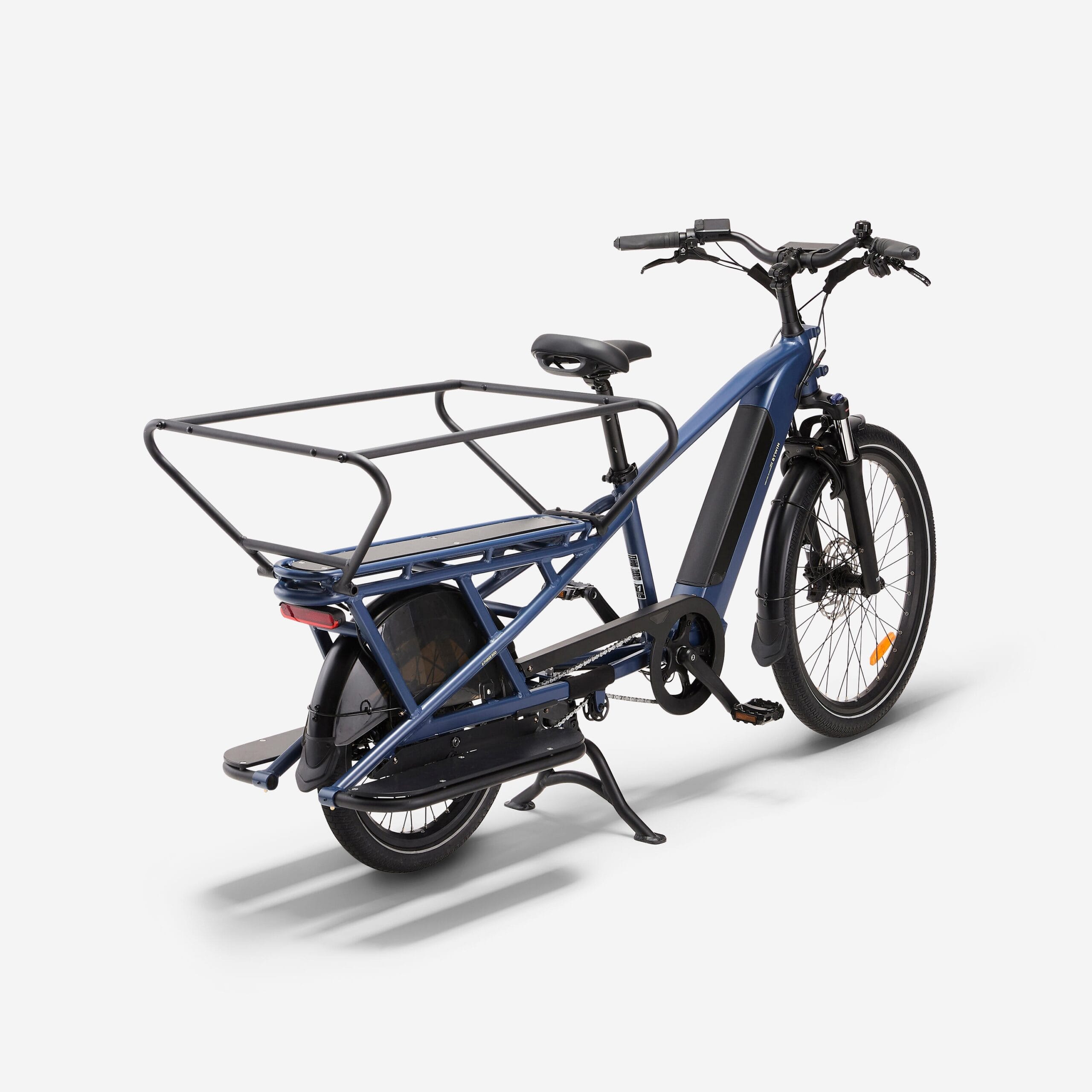 Test et Avis du vélo cargo électrique Btwin E-Three 500 - Test & Avis 10 BTWIN E-Three 500 - meilleur vélo électrique - en-velo-simone.fr