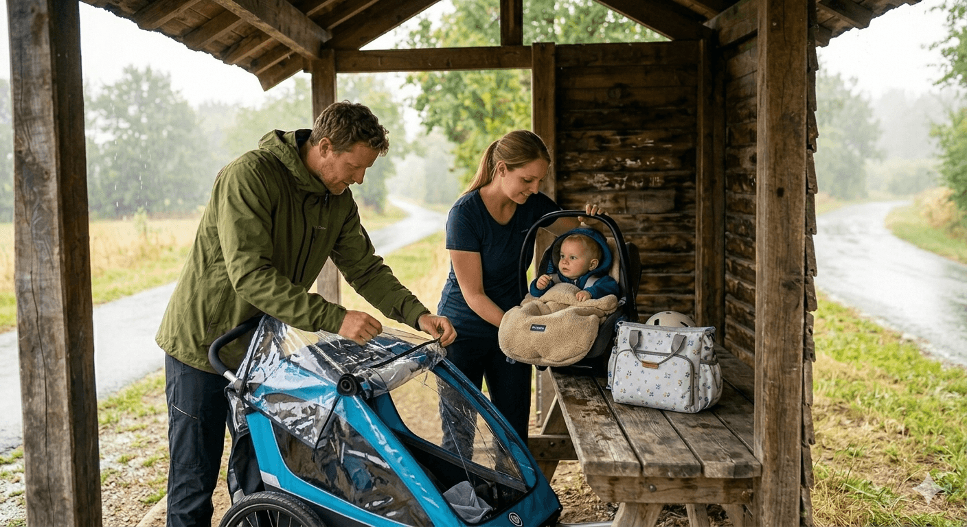 Comment voyager à vélo avec un bébé ? - Cyclotourisme 3 Comment voyager à vélo avec un bébé - en-velo-simone.fr - meilleur vélo électrique