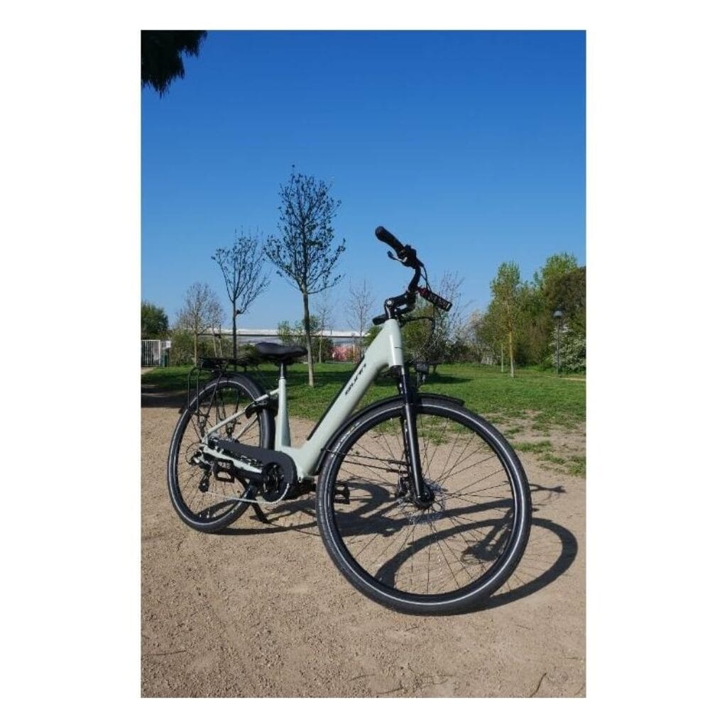 Sunn On - meilleur velo de ville electrique - en-velo-simone.fr