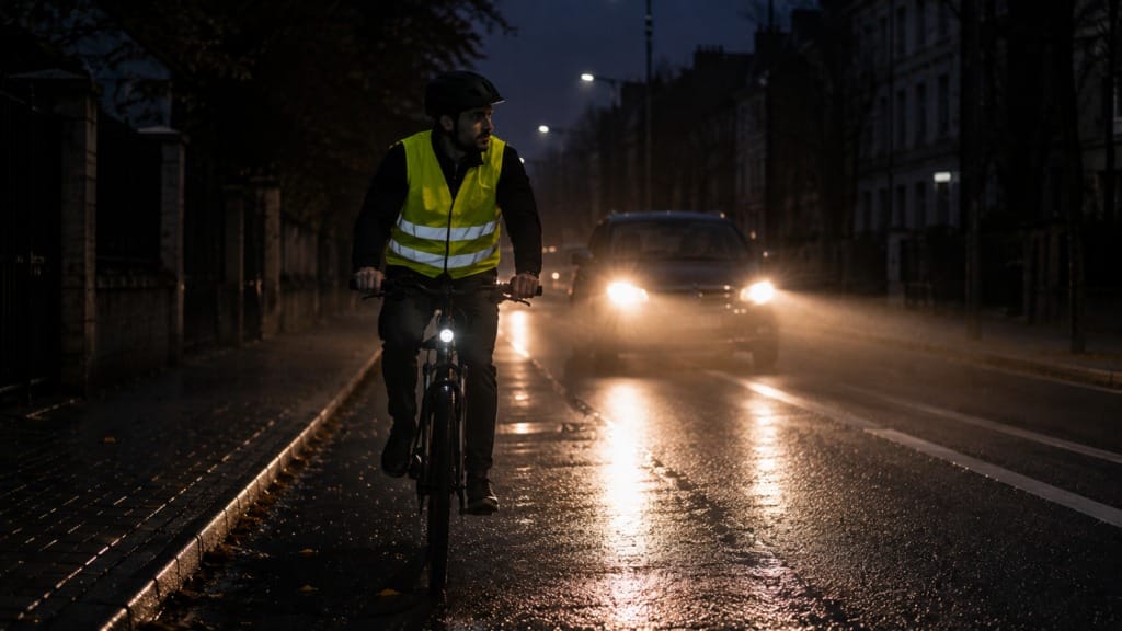 Faire du vélo la nuit : comment rester visible de profil et en sécurité ? - Conseils 2 Faire du vélo la nuit comment rester visible de profil et en sécurité - en-velo-simone.fr