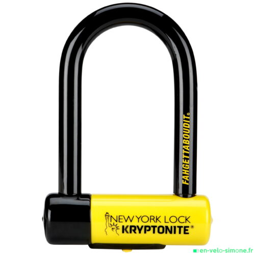 L'un des meilleurs antivols en 2026 : Kryptonite - New York Fahgettaboudit Mini