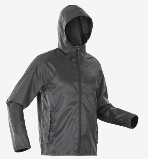 Veste de randonnée coupe-vent imperméable Quechua